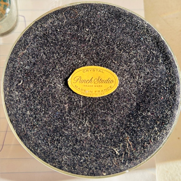 Vintage paperweight, letter S. Punch Studio made in France, crystal dome. - Picture 2 of 6